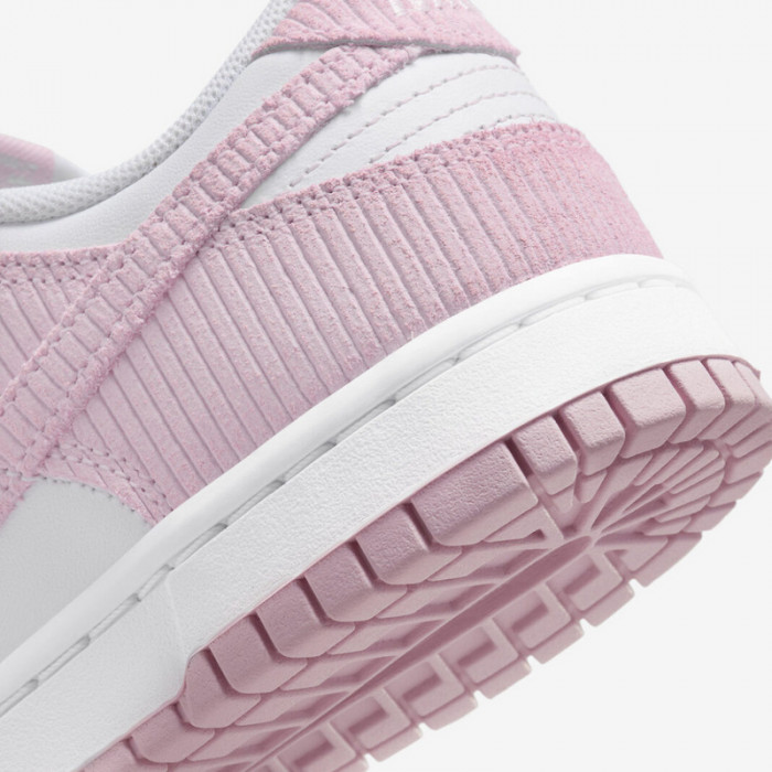 nike dunk low "pink corduroy" fn7167-100