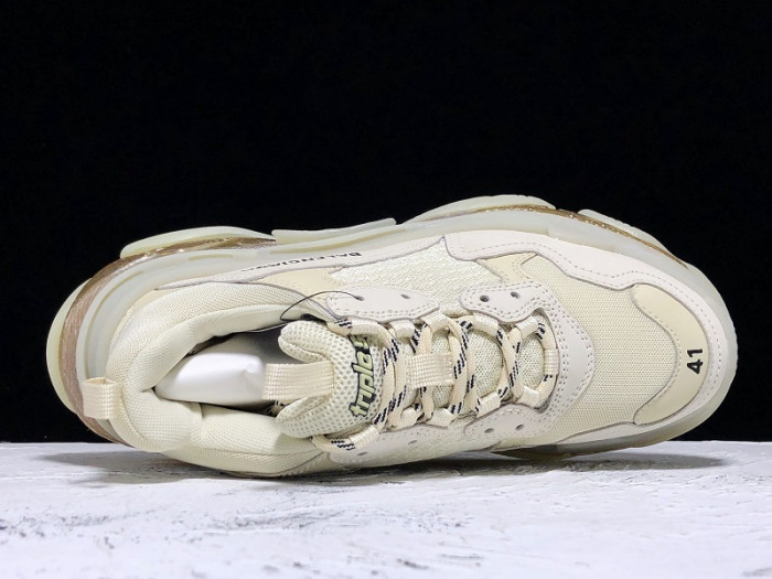 triples trainer clear sole sneakers 3000015